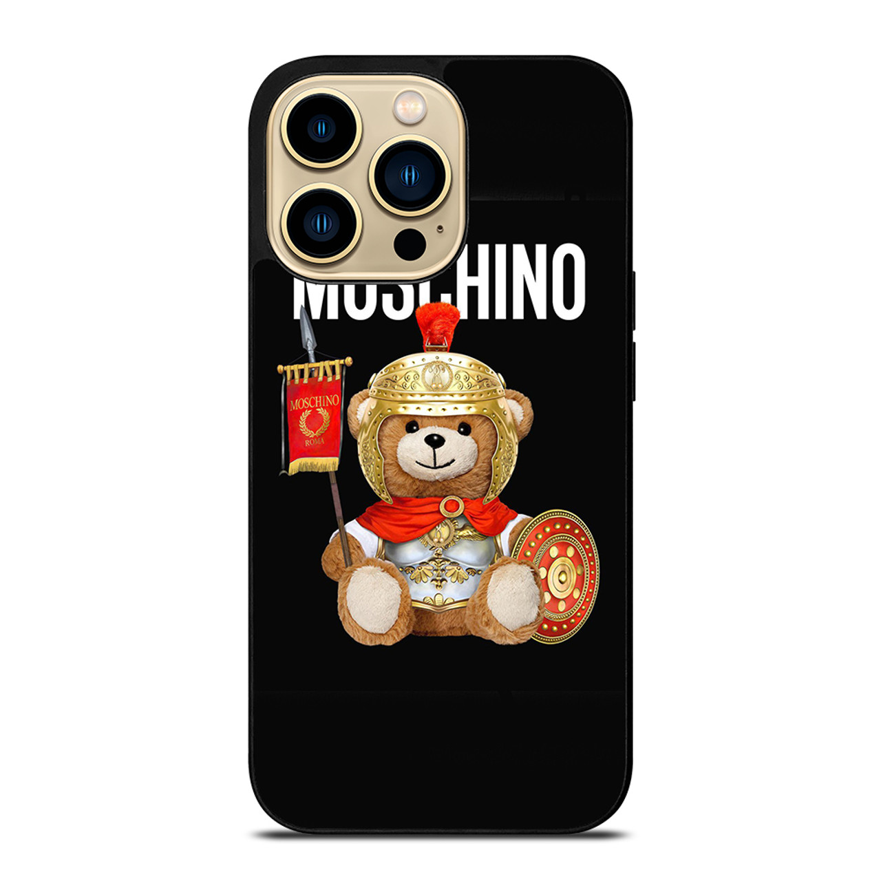 MOSCHINO BEAR ROMAN iPhone 14 Pro Max Case Cover